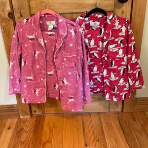 Karen Neuburger Fleece Pajama Set Bundle